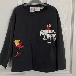 Zara Family Supers Black Long Sleeve Tee